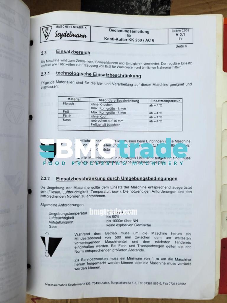 Seydelmann-KK-Konti-250-AC6-15