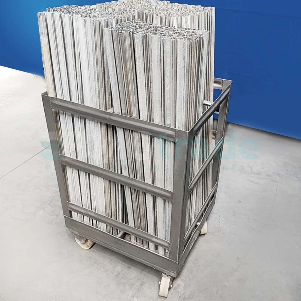 Smoking sticks food processing machine