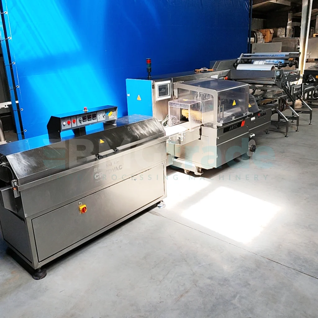 Packaing line CRYOVAC and ULMA Food Processing Machine