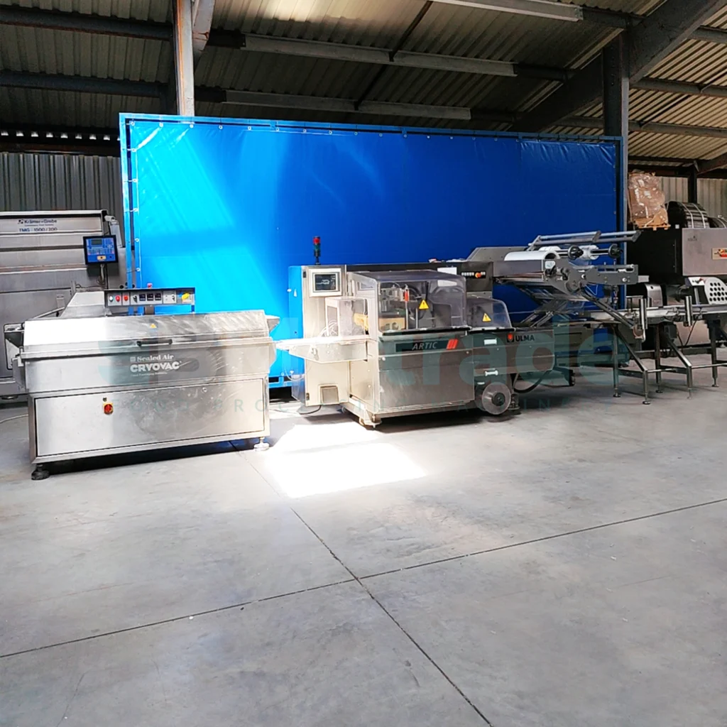 Packaing line CRYOVAC and ULMA Food Processing Machine