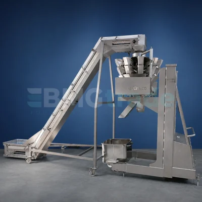 Multihead weigher Bilwinko with VFFS HASSIA packing machine