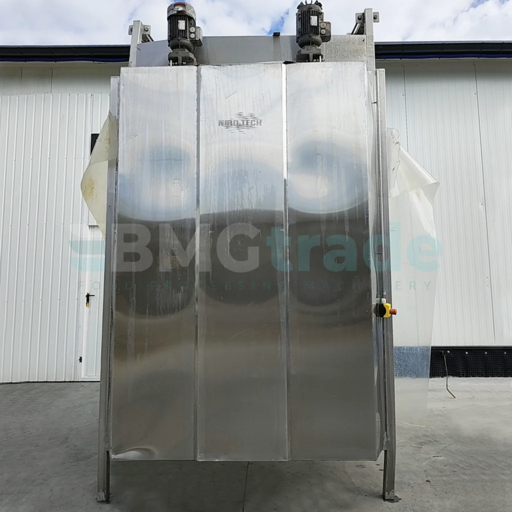 Three-shaft whip washer NIRO-TECH Food processing Machinery