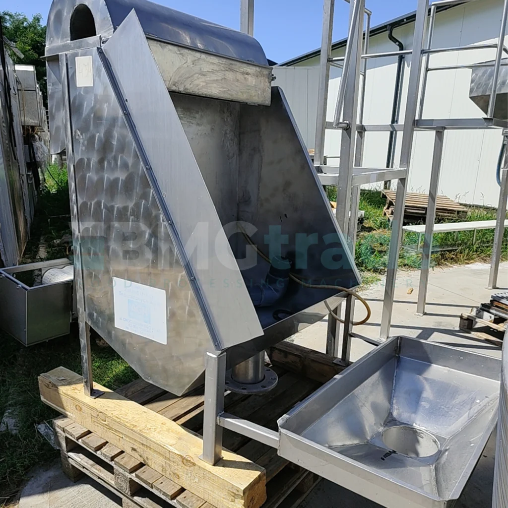 Wastewater treatment plant for the food industry