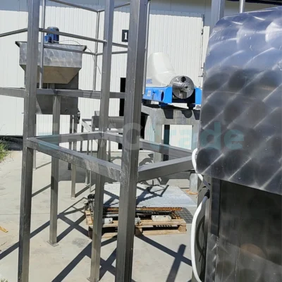 Wastewater treatment plant for the food industry