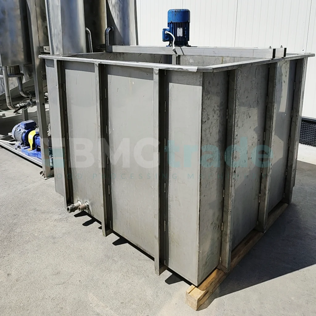 Wastewater treatment plant for the food industry