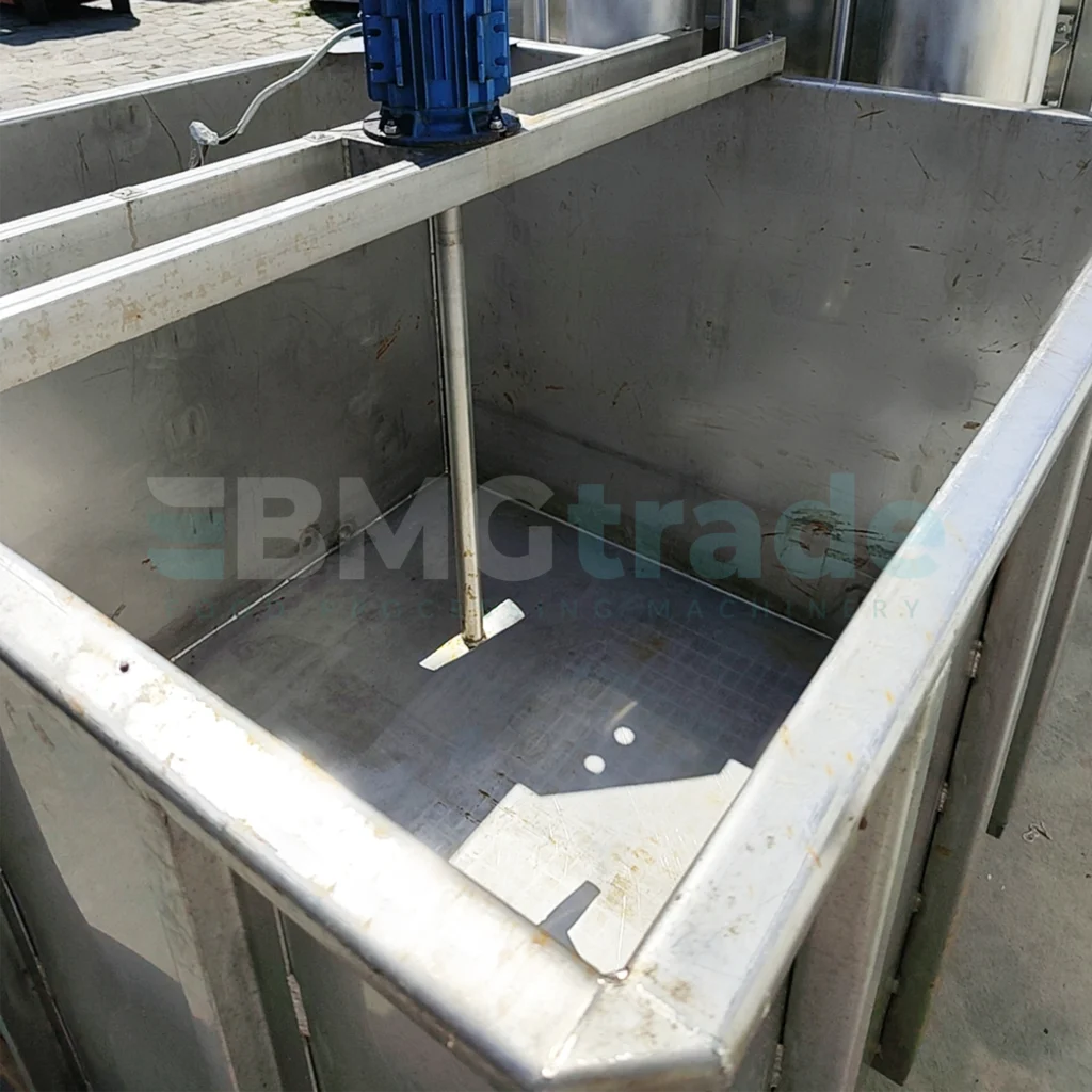 Wastewater treatment plant for the food industry