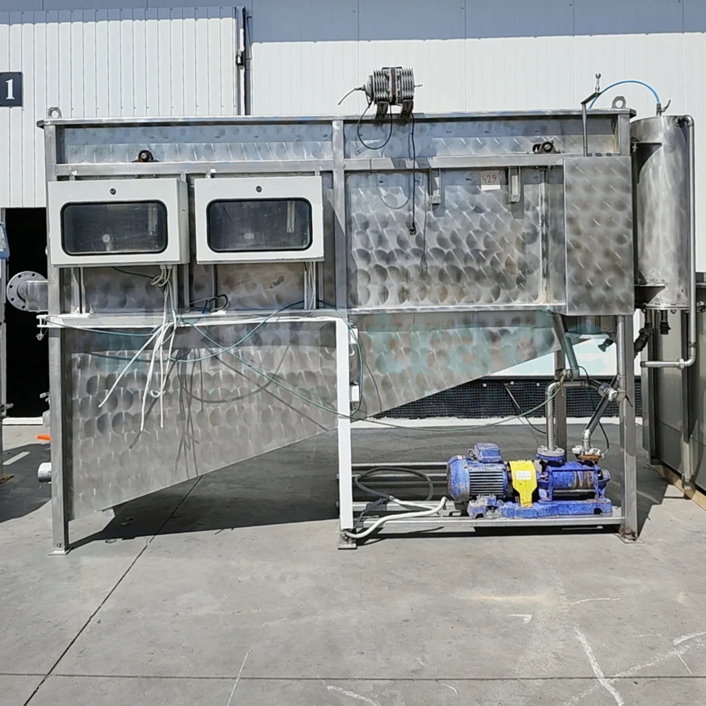 Wastewater treatment plant for the food industry