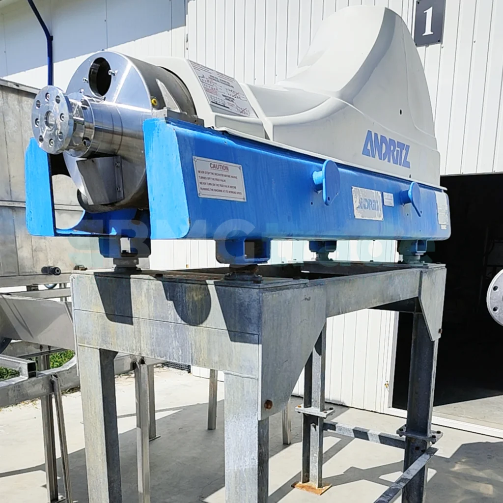 Wastewater treatment plant for the food industry