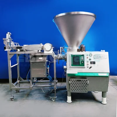 VEMAG Filler HP17C and VEMAG 803 minced meat machine