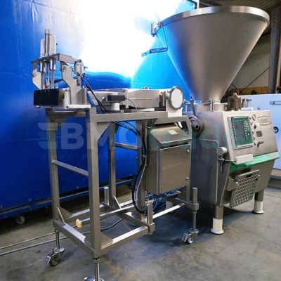 VEMAG Filler HP17C and VEMAG 803 minced meat machine