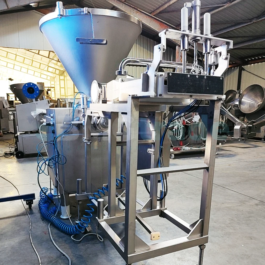 VEMAG Filler HP17C and VEMAG 803 minced meat machine