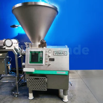 VEMAG Filler HP17C and VEMAG 803 minced meat machine