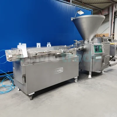 VEMAG Filler HP20E and VEMAG FSL210 Sausage line Food Processing Machinery