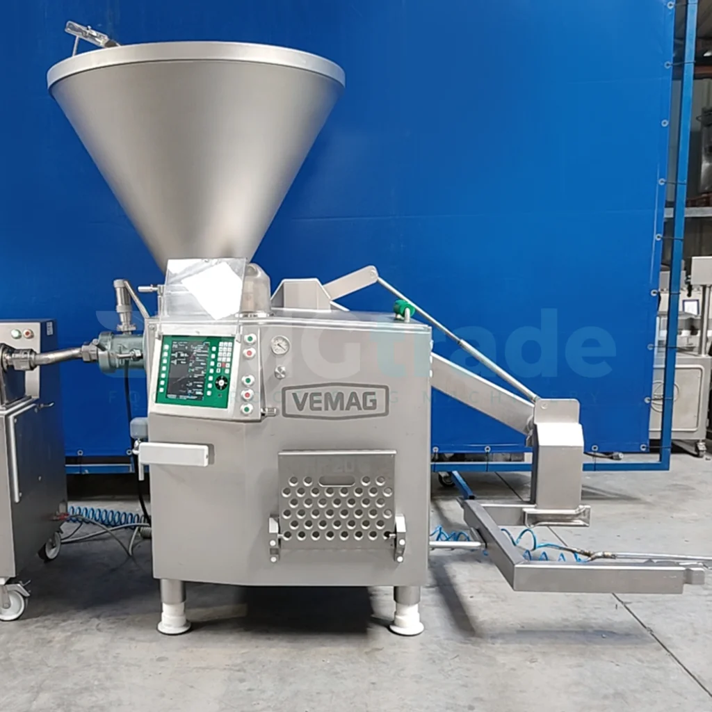 VEMAG Filler HP20E and VEMAG FSL210 Sausage line Food Processing Machinery