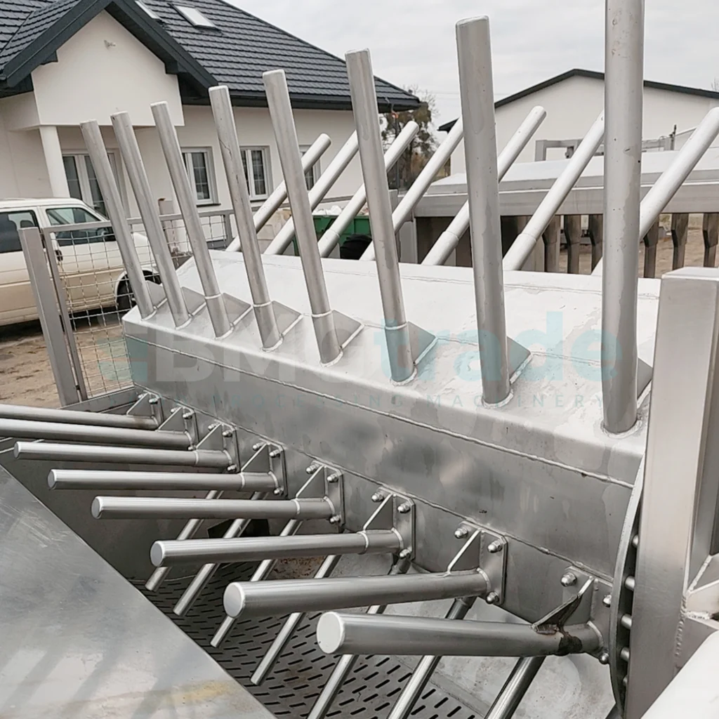 PEKMONT dehairer SP-1 scalding tank (star type) OP-3p