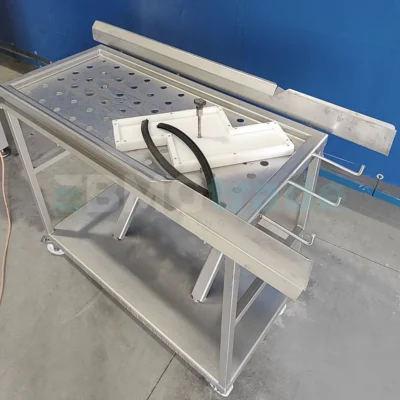 Table for Kronen GS10 belt-cutting machine