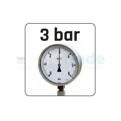 INDUSTRIAL AUTOCLAVE max. operating pressure 3 bar