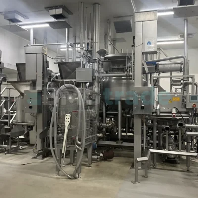 SELO sauce processing line - cooking and cooling