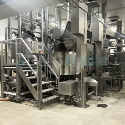 SELO sauce processing line - cooking and cooling
