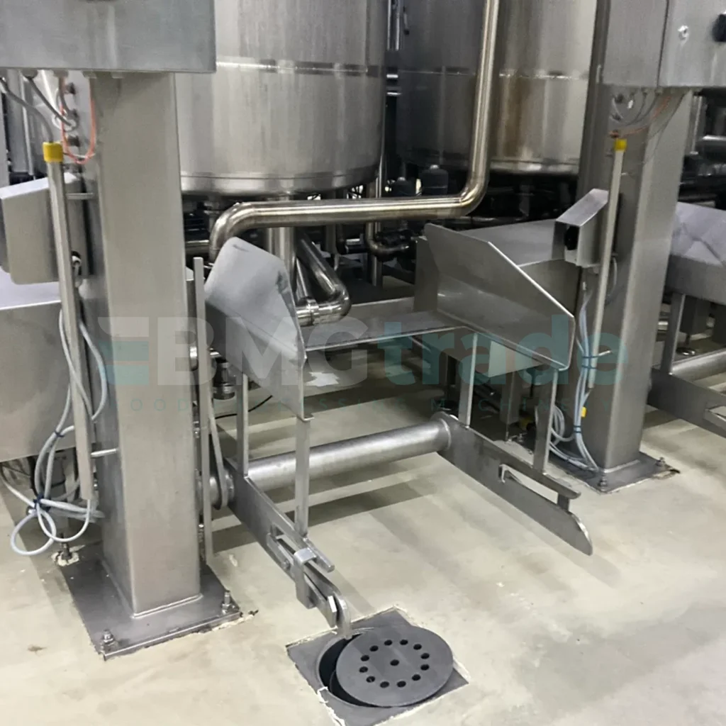 SELO sauce processing line - cooking and cooling