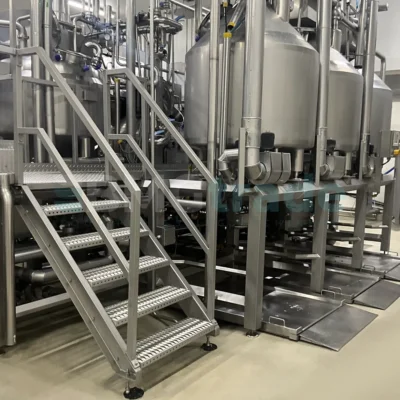 SELO sauce processing line - cooking and cooling