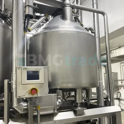 SELO sauce processing line - cooking and cooling