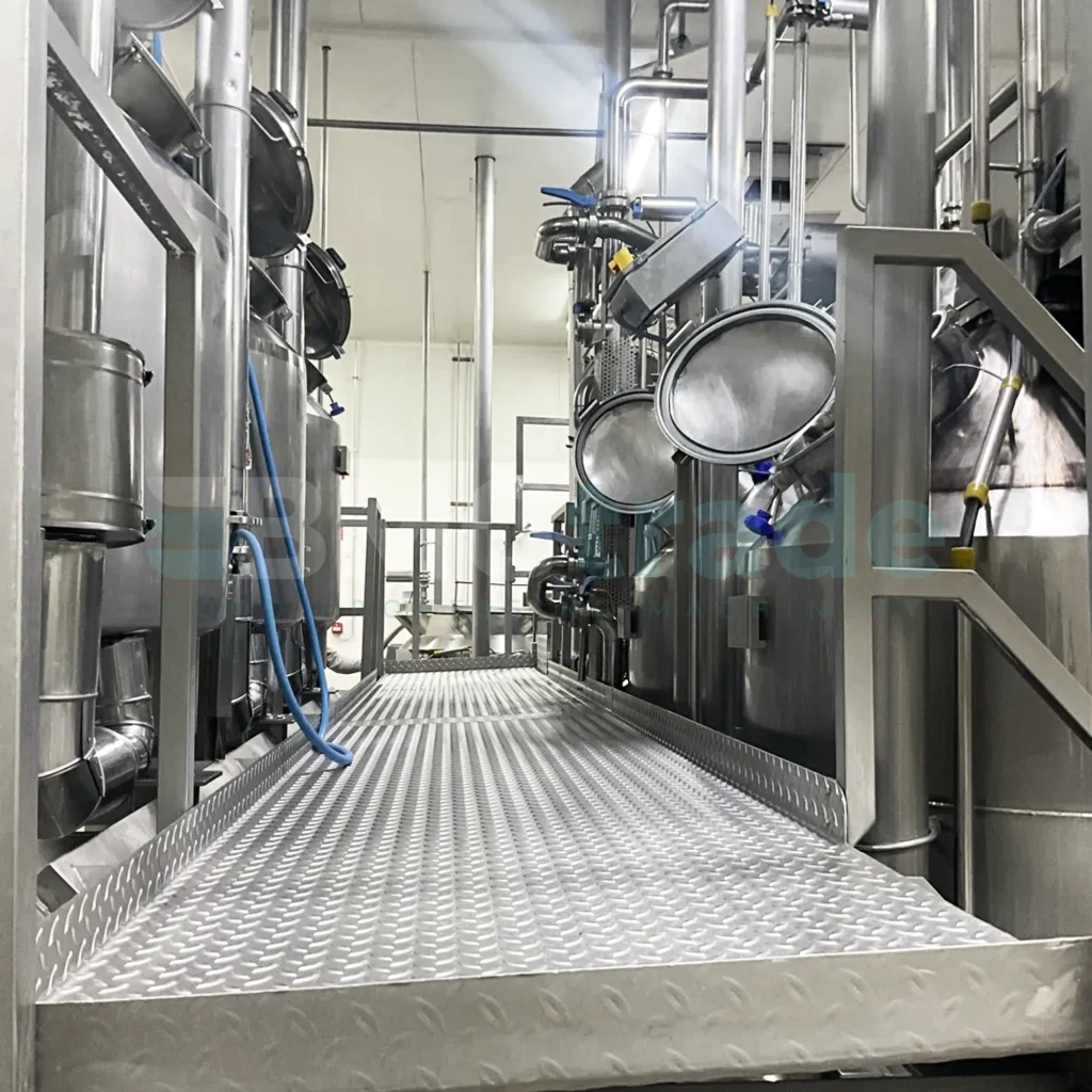 SELO sauce processing line - cooking and cooling