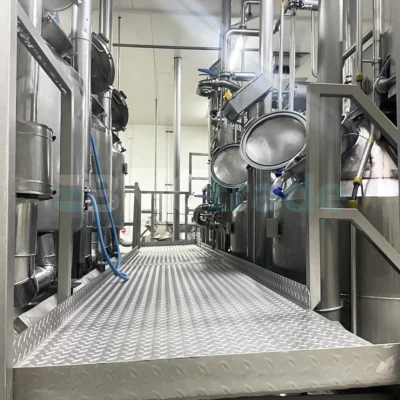 SELO sauce processing line - cooking and cooling