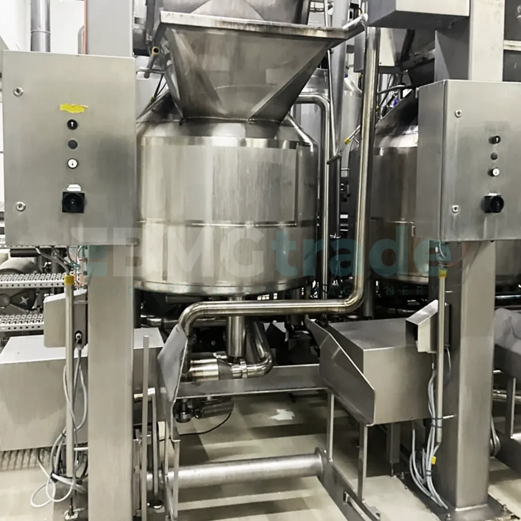 SELO sauce processing line - cooking and cooling
