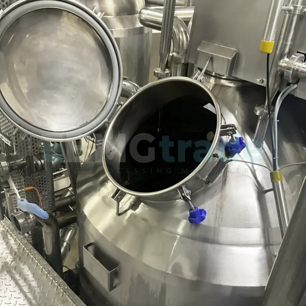 SELO sauce processing line - cooking and cooling