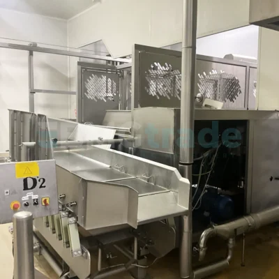 Vortex D2 Duo fully automatic machine for cooking and chilling short and long pasta