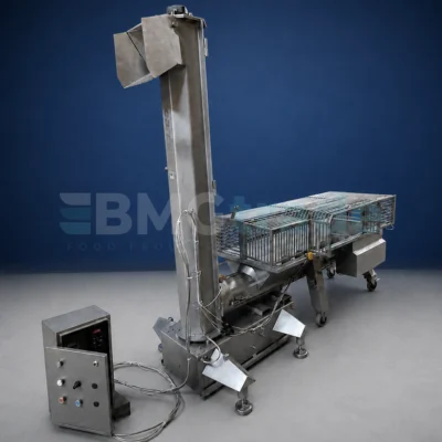 CARNITECH hopper and screw conveyor